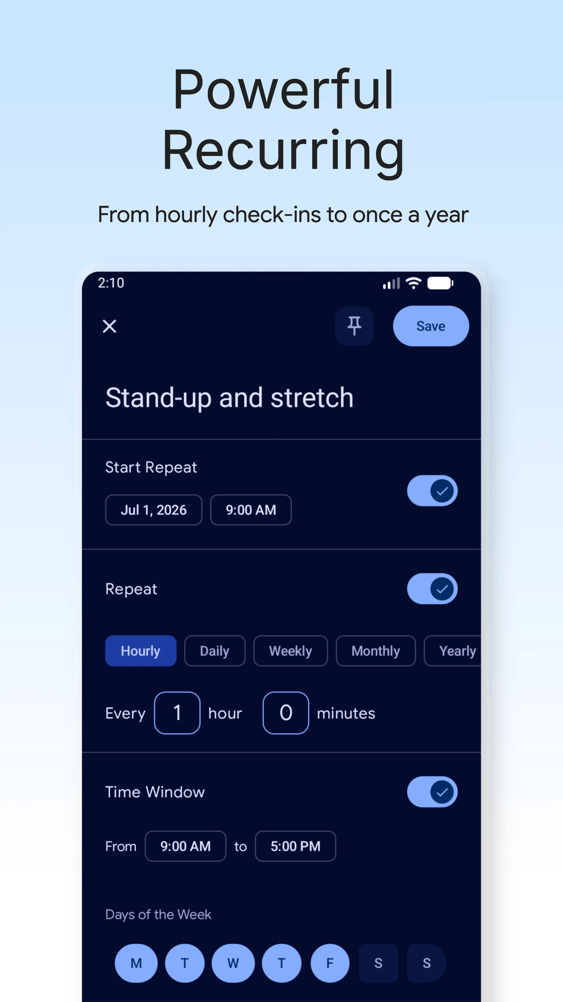 Recaal: Reminders & Snooze screenshot